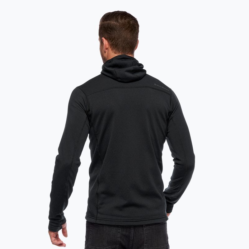 Ανδρικό φούτερ για trekking Black Diamond Coefficient Fleece Hoody μαύρο AP7440200002LRG1 2