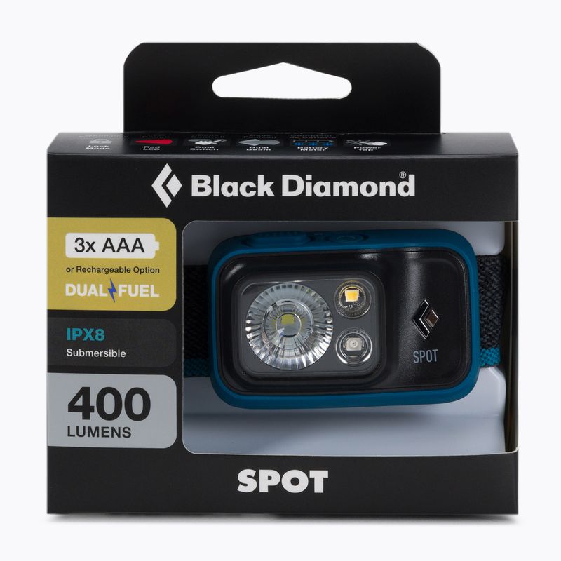 Black Diamond Spot 400 φακός κεφαλής μπλε BD6206724004ALL1 2