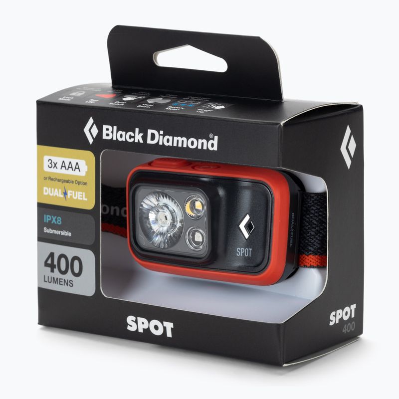 Black Diamond Spot 400 φακός κεφαλής κόκκινος BD6206728001ALL1