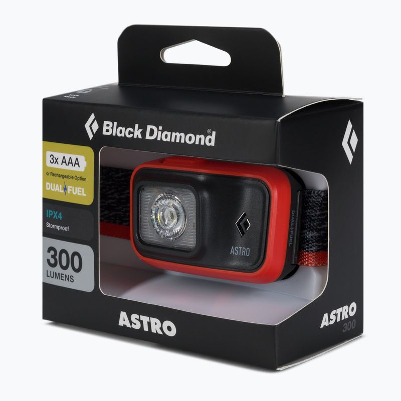 Φακός κεφαλής Black Diamond Astro 300 κόκκινος BD6206748001ALL1