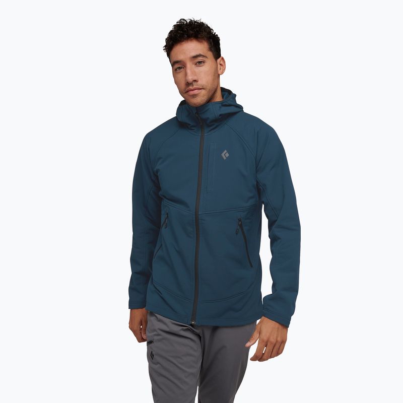 Ανδρικό softshell μπουφάν Black Diamond Element Hoody navy blue AP7440244013LRG1