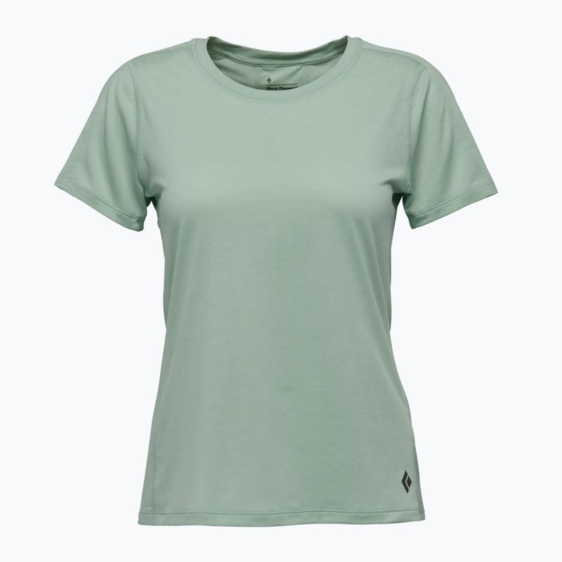 Γυναικείο t-shirt πεζοπορίας Black Diamond Lightwire SS Tech Tee foam green 4