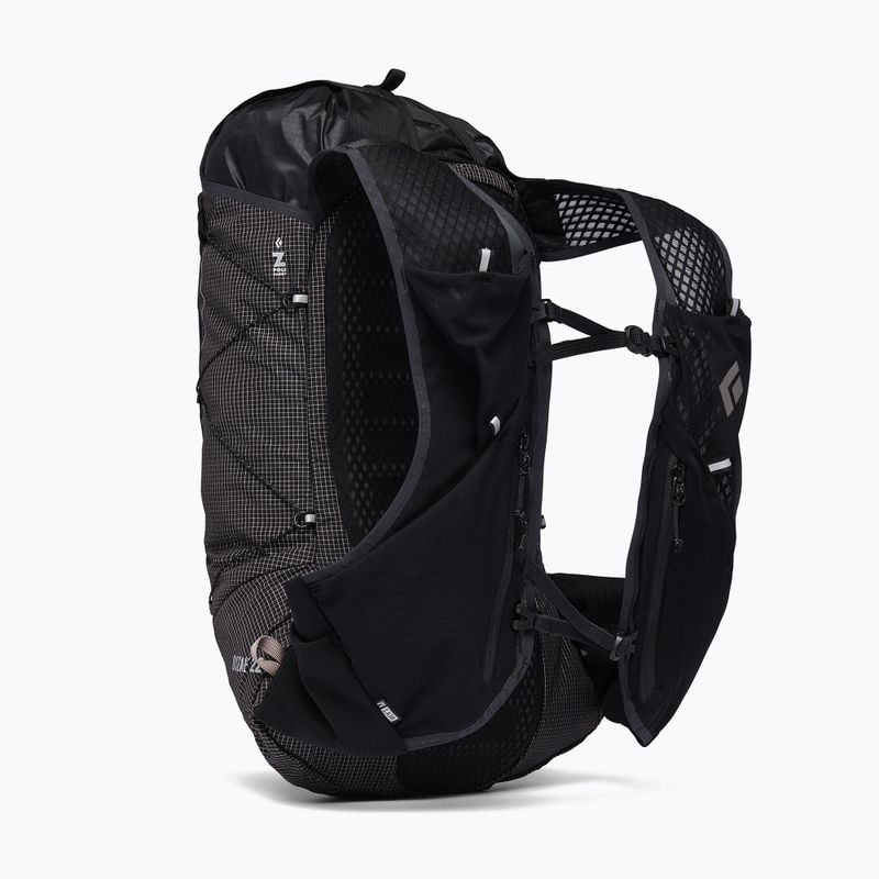 Black Diamond Distance 22 l μαύρο σακίδιο πεζοπορίας 2