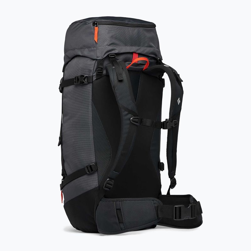 Black Diamond Stone 45 l σακίδιο πεζοπορίας άνθρακα 2