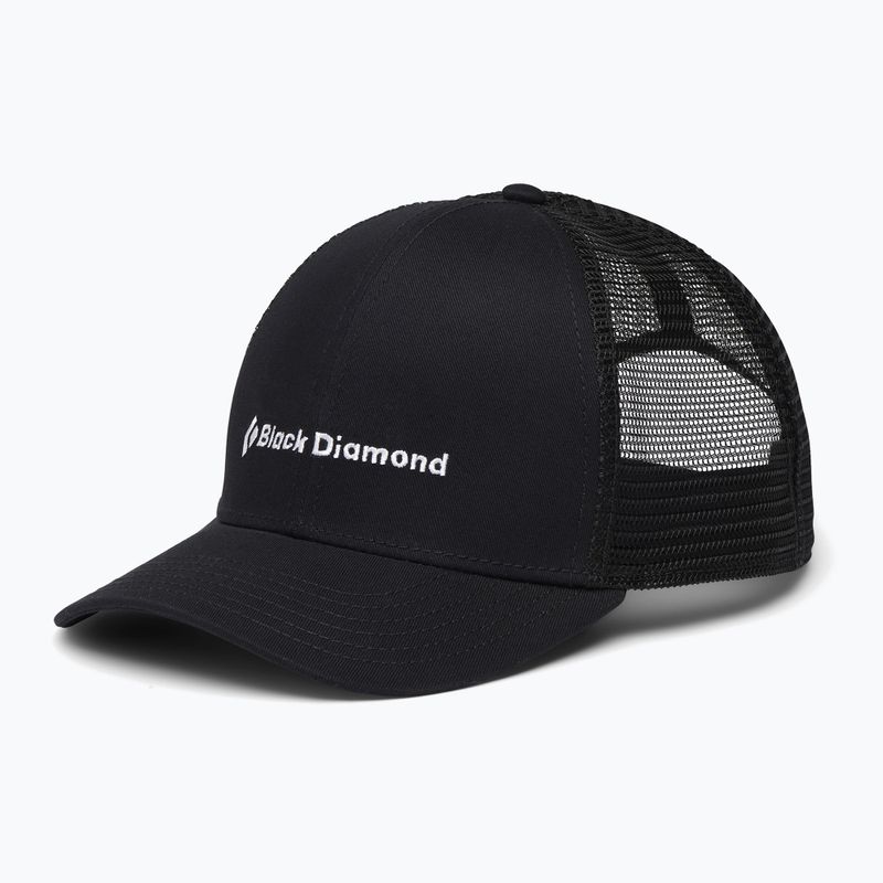 Black Diamond Bd Trucker καπέλο μπέιζμπολ μαύρο/μαύρο/bd wordmark