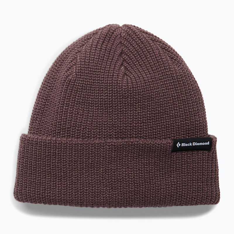 Black Diamond Fisherman winter beanie fig