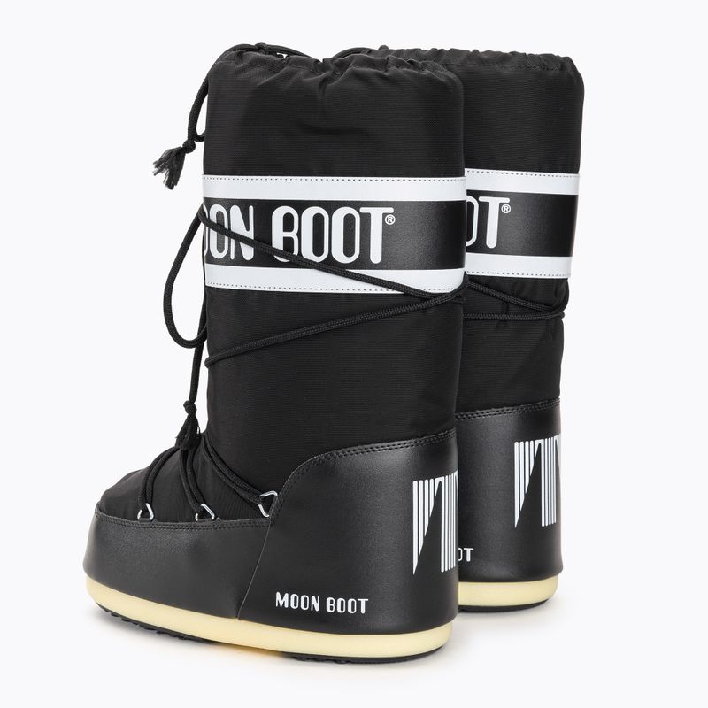 Moon Boot γυναικείες μπότες χιονιού Icon Nylon μαύρο 3