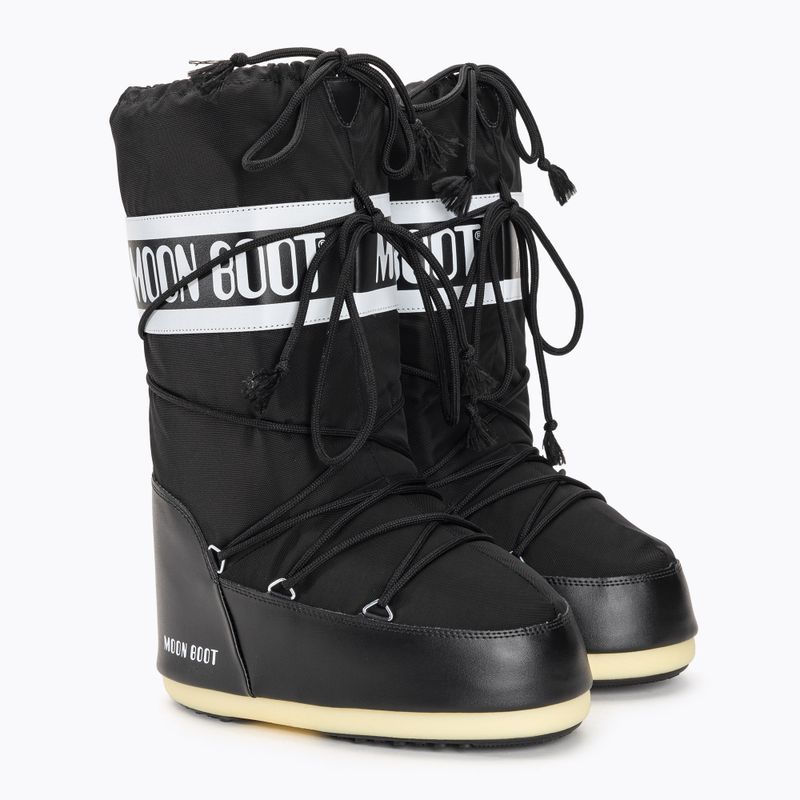 Moon Boot γυναικείες μπότες χιονιού Icon Nylon μαύρο 4