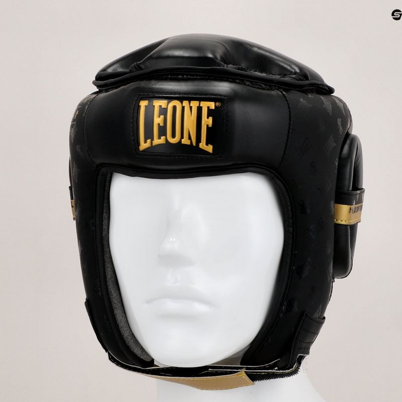 LEONE 1947 Headgear Dna κράνος πυγμαχίας μαύρο CS444 10