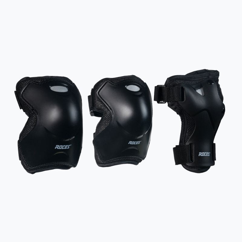 Roces Adult Super 3 Pack Protector Set 001 μαύρο 301275