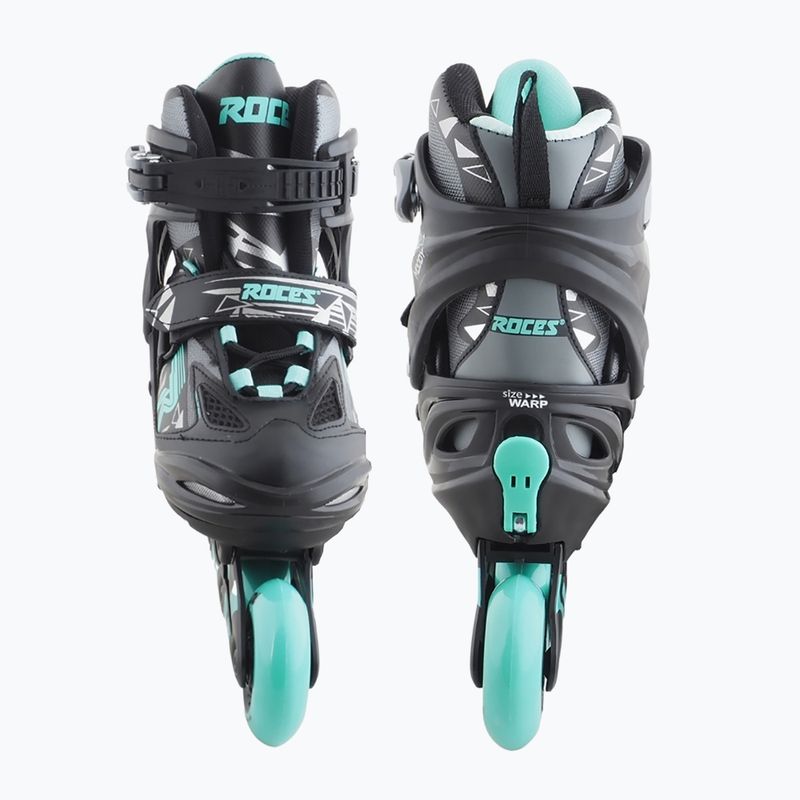 Παιδικά πατίνια Roces Moody Girl TIF black/aqua 12