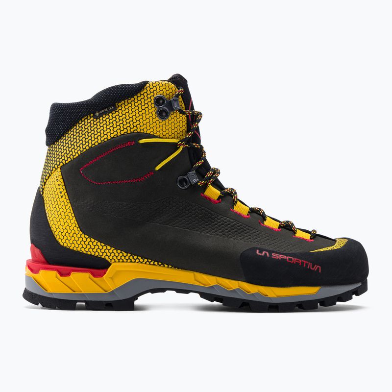 La Sportiva ανδρικές ψηλές αλπικές μπότες Trango Tech Leather GTX μαύρο/κίτρινο 21S999100 2