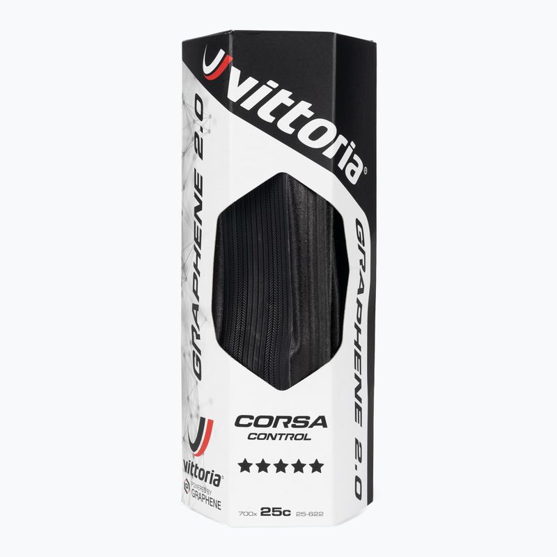 Vittoria Corsa Control G2.0 700x25C μαύρο ελαστικό κύλισης 11A.00.103 2