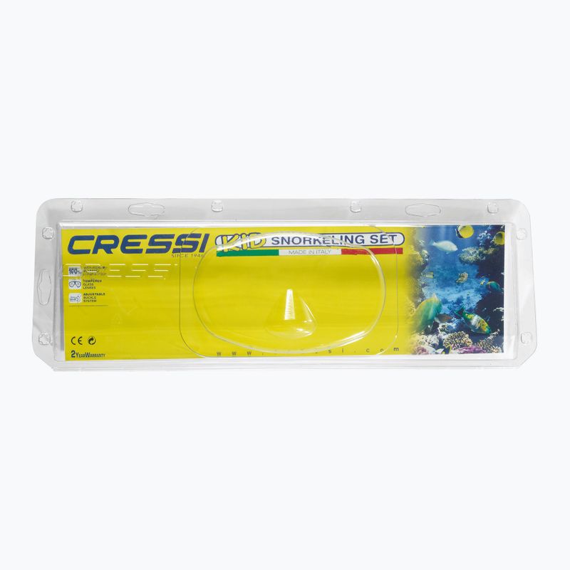 Cressi Marea + Top μπλε παιδικό σετ κατάδυσης με αναπνευστήρα 2