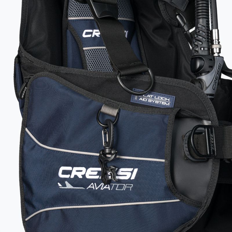 Cressi Aviator μπουφάν κατάδυσης μπλε IC772001 4