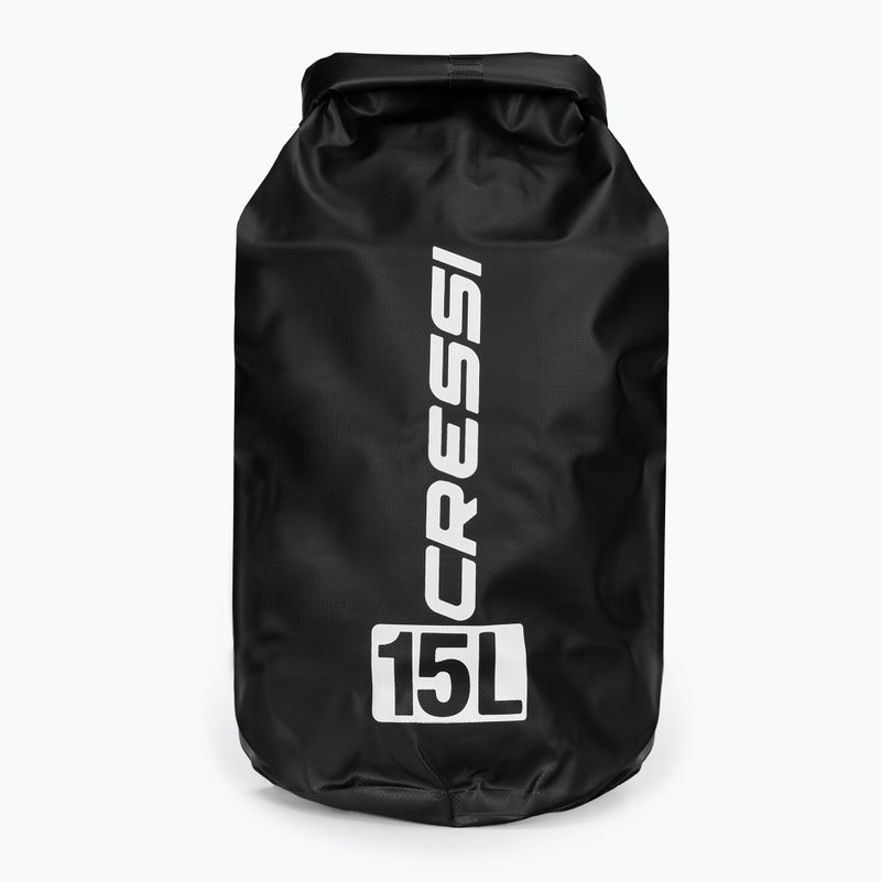 Cressi Dry Bag 15 l μαύρο