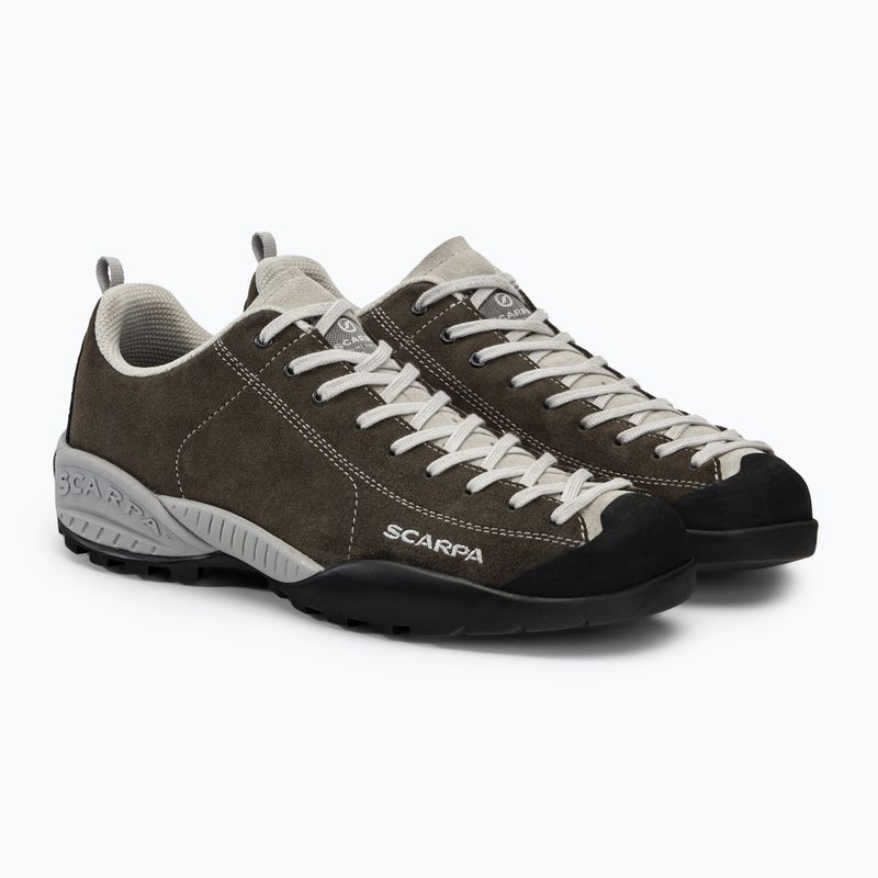 SCARPA Mojito καφέ-γκρι μπότες πεζοπορίας 32605 4