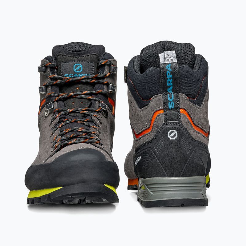 Ανδρικές μπότες πεζοπορίας SCARPA Zodiac Plus GTX γκρι 71110 14