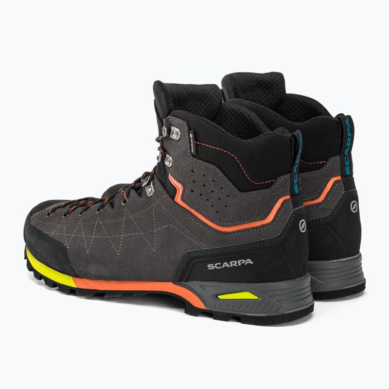 Ανδρικές μπότες πεζοπορίας SCARPA Zodiac Plus GTX γκρι 71110 3