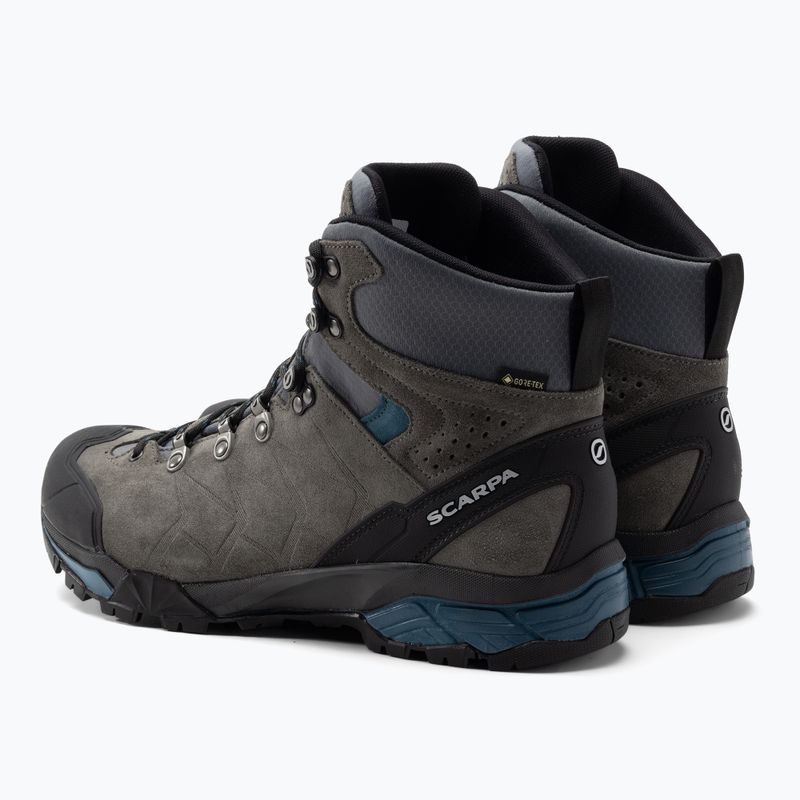 Ανδρικές μπότες πεζοπορίας SCARPA ZG TREK GTX γκρι 67075-200 3