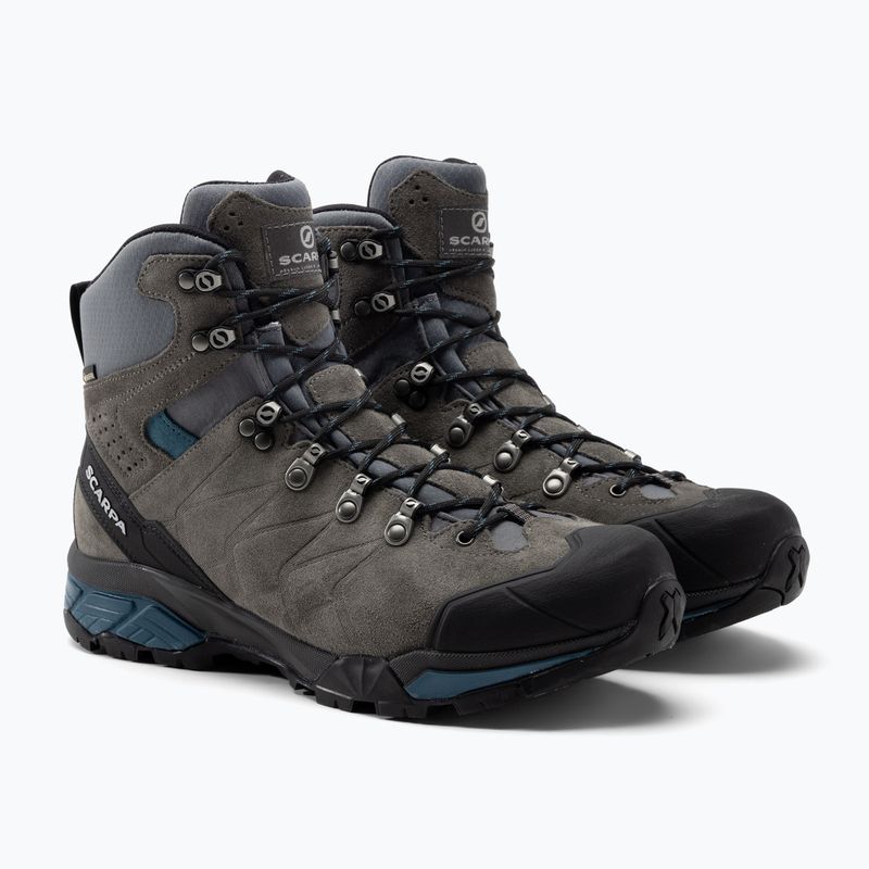 Ανδρικές μπότες πεζοπορίας SCARPA ZG TREK GTX γκρι 67075-200 5