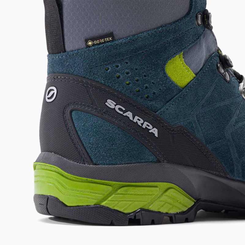 Ανδρικές μπότες πεζοπορίας SCARPA ZG GTX πράσινο 67075-200 7