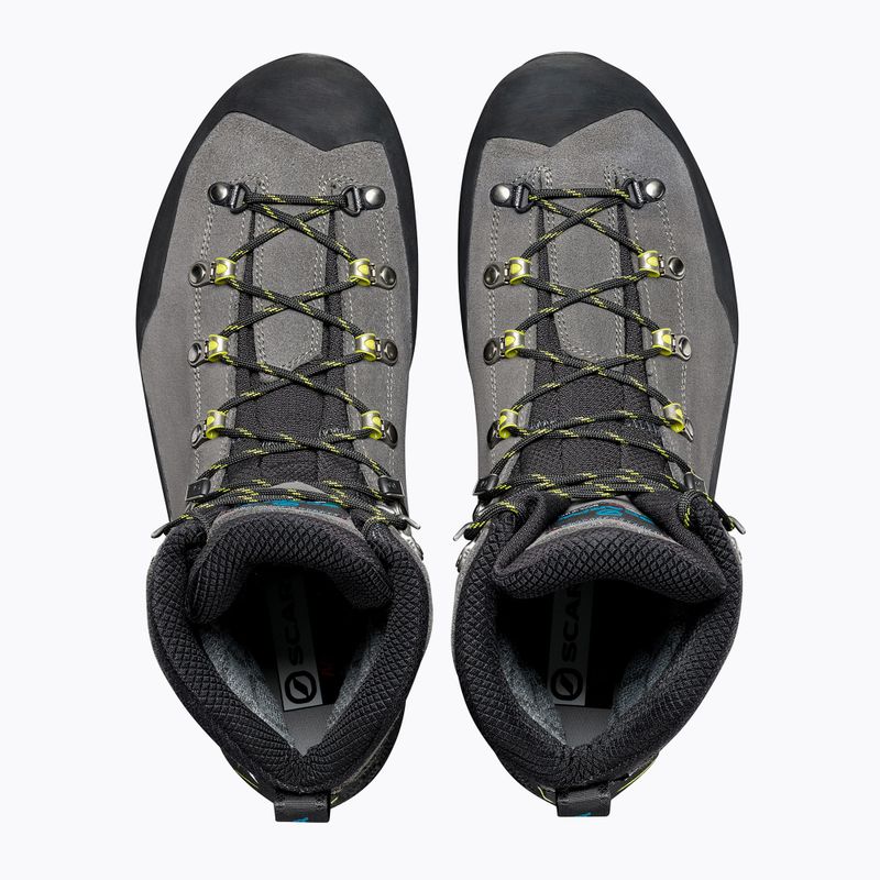 Ανδρικά παπούτσια ορειβασίας SCARPA Manta Tech GTX shark/lime 12