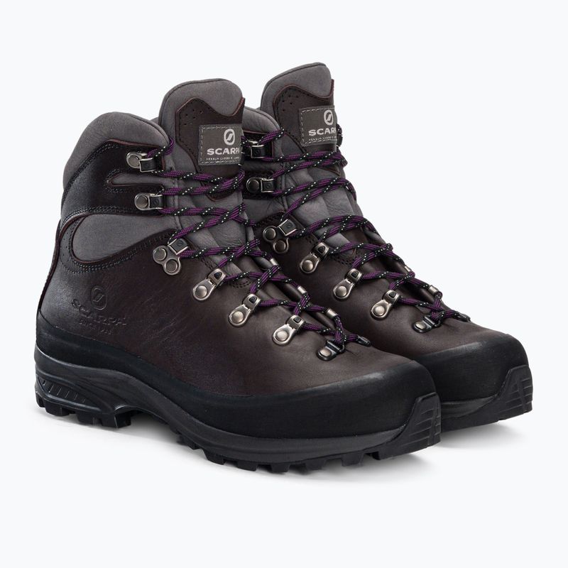 Γυναικείες μπότες πεζοπορίας SCARPA SL Active καφέ 61002 4