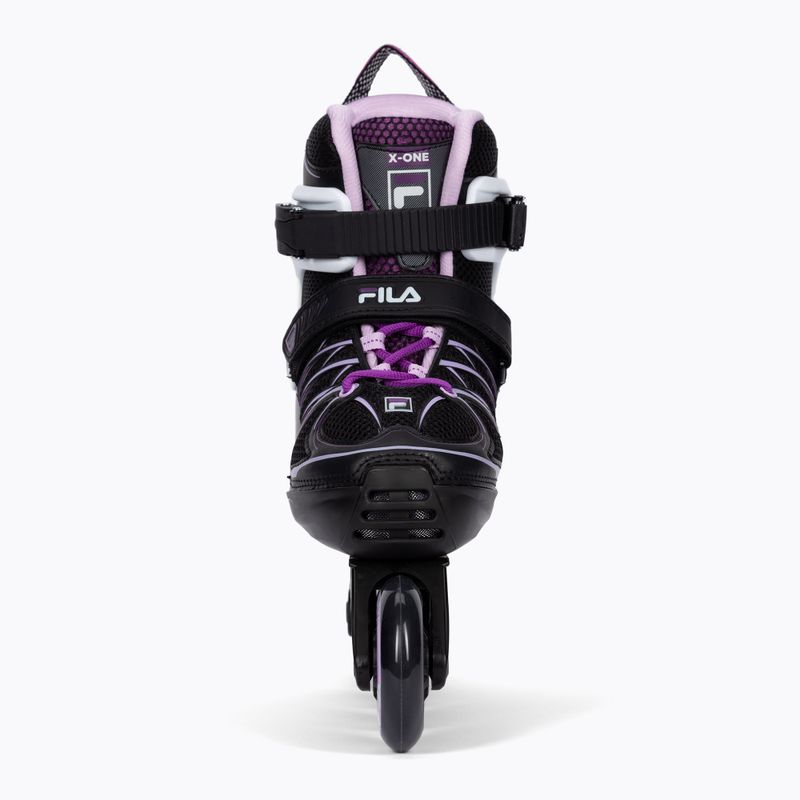 Παιδικά πατίνια FILA X-One G black/pink/magenta 4