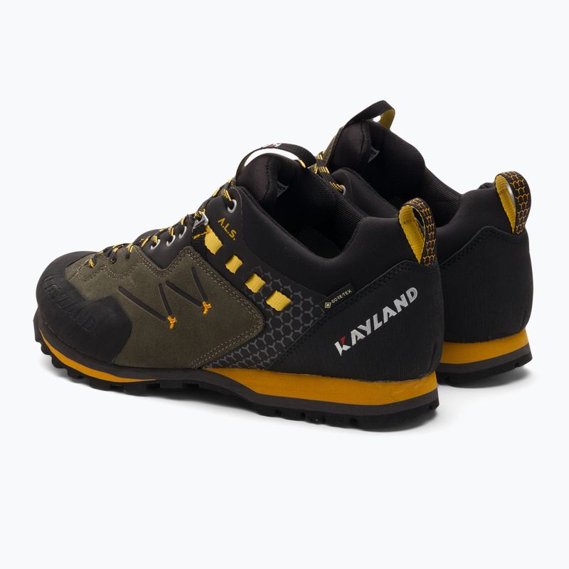 Kayland Vitrik GTX ανδρικές μπότες πεζοπορίας 018022600 σκούρο πράσινο/όκερ 3