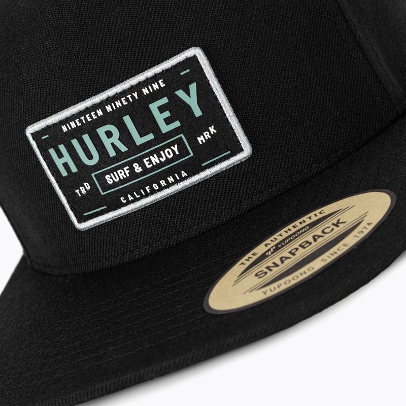 Ανδρικό καπέλο μπέιζμπολ Hurley Bixby black 3