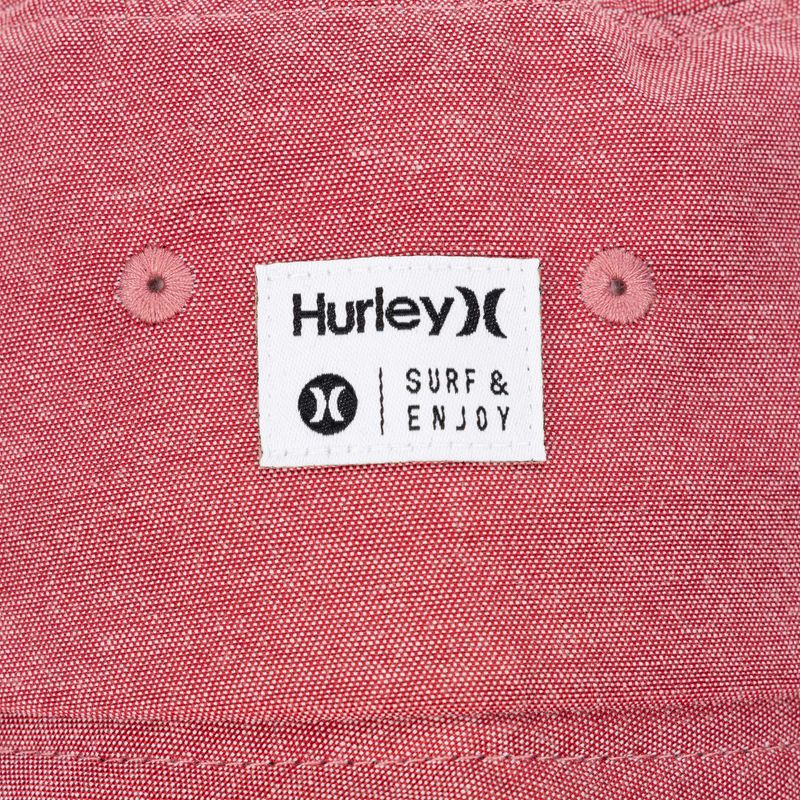 Ανδρικό καπέλο Hurley Chambray red 3