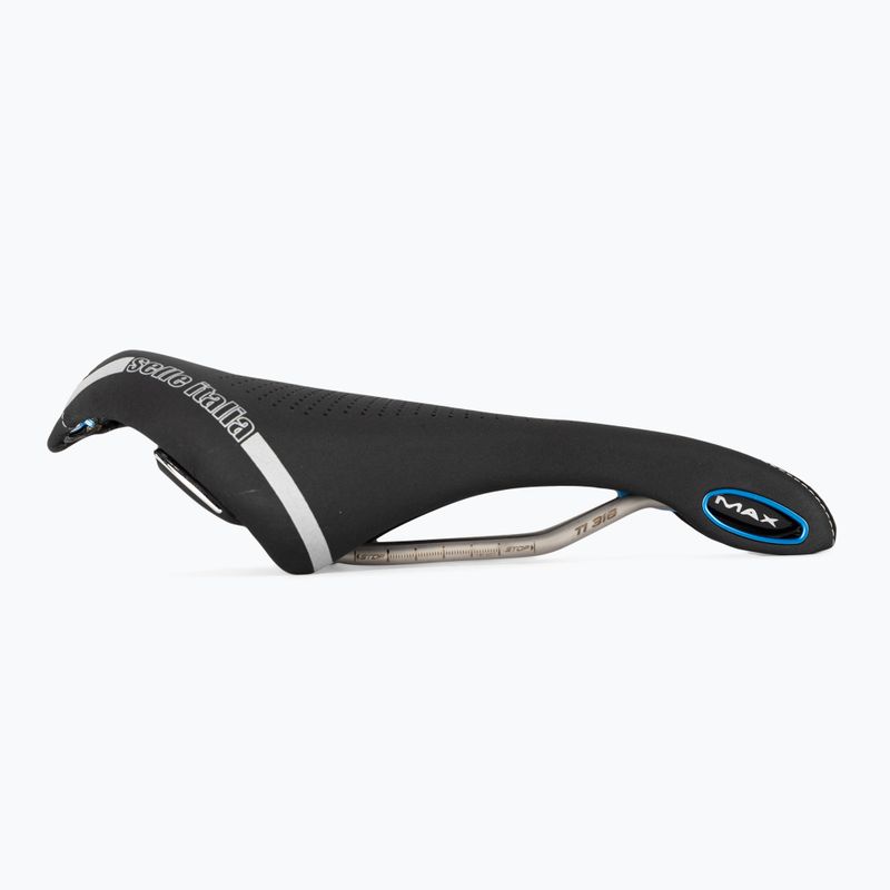 Selle Italia Max Flite E-Bike Gel Superflow L TI 316 Rail, Fibra-Tek, Mokka μαύρη σέλα ποδηλάτου 2