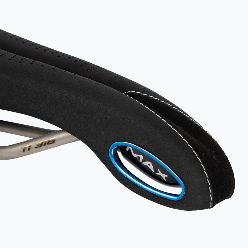 Selle Italia Max Flite E-Bike Gel Superflow L TI 316 Rail, Fibra-Tek, Mokka μαύρη σέλα ποδηλάτου 5