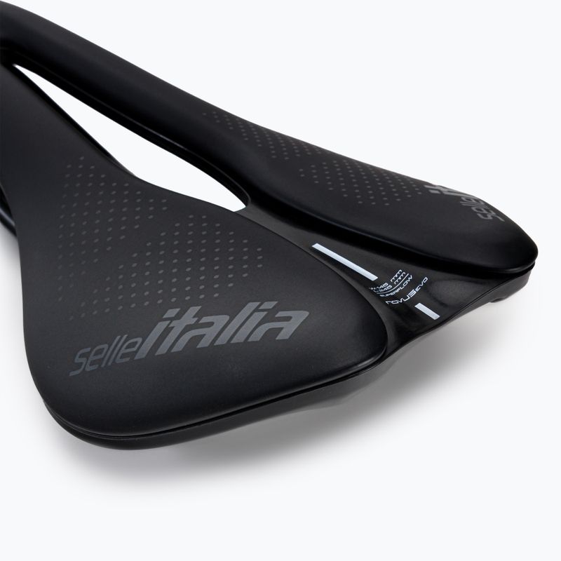 Selle Italia Novus Evo Boost TM Superflow σέλα ποδηλάτου μαύρη SIT-080A920MHC001 5