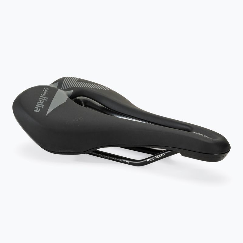 Selle Italia X-Bow Superflow S Fec Alloy Rail Soft-Tek σέλα ποδηλάτου μαύρη SIT-036A622MEC002