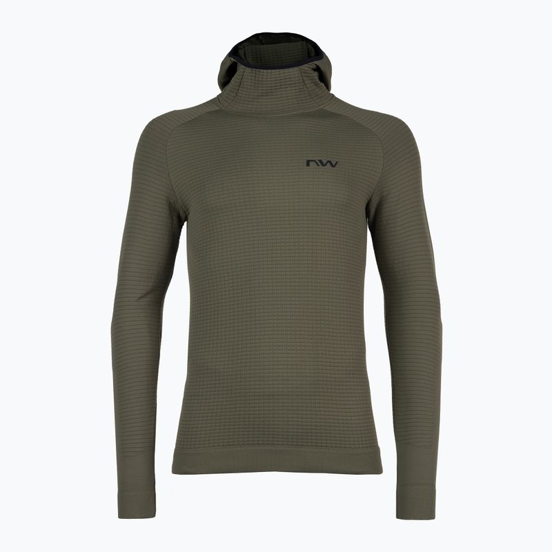 Ανδρικό Northwave Route Knit Hoodie δασοπράσινο