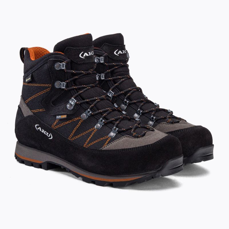 AKU Trekker Lite III Wide GTX ανδρικές μπότες πεζοπορίας μαύρες 977W-108 5