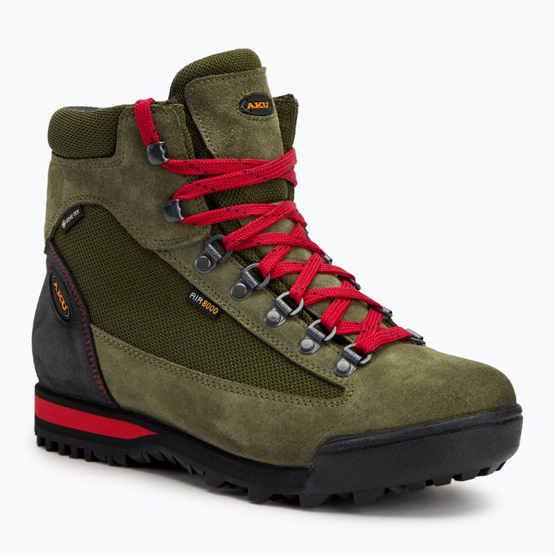 Ανδρικά παπούτσια πεζοπορίας AKU Slope Micro GTX military green/red