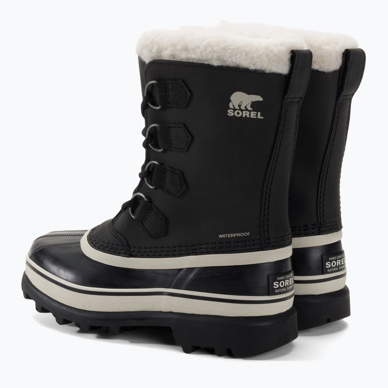 Γυναικείες μπότες πεζοπορίας Sorel Caribou black/stone 3