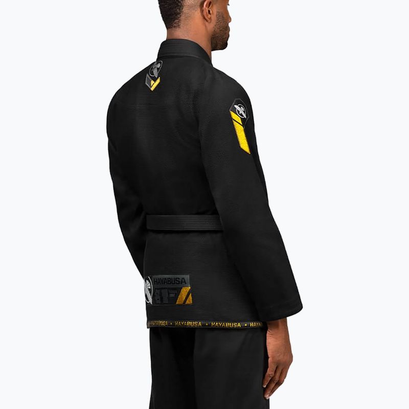 Hayabusa Ascend Lightweight Jiu Jitsu GI Kimono μαύρο PLWJJG-B 4