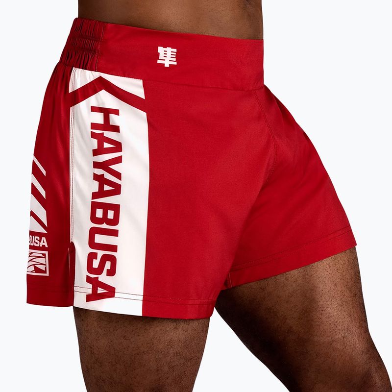 Ανδρικό σορτς προπόνησης Hayabusa Icon Kickboxing red 4