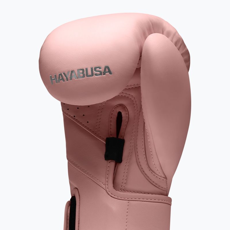 Γάντια του μποξ Hayabusa T3 Kanpeki blossom pink 4