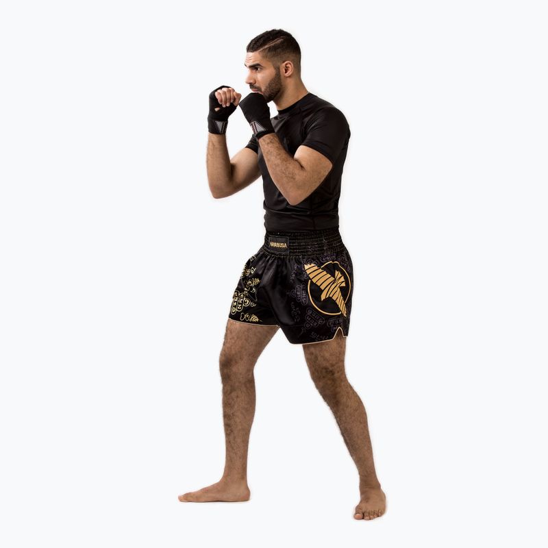 Ανδρικό σορτς προπόνησης Hayabusa Falcon Muay Thai black 3