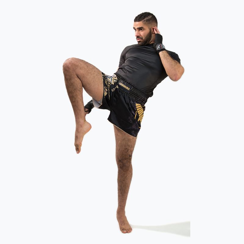 Ανδρικό σορτς προπόνησης Hayabusa Falcon Muay Thai black 5