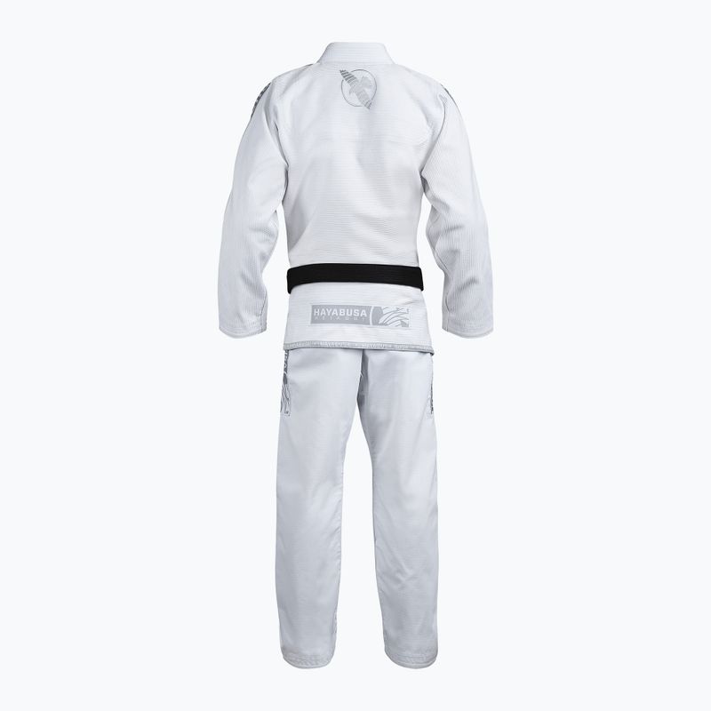 GI για Brazilian jiu-jitsu Hayabusa Lightweight λευκό 2