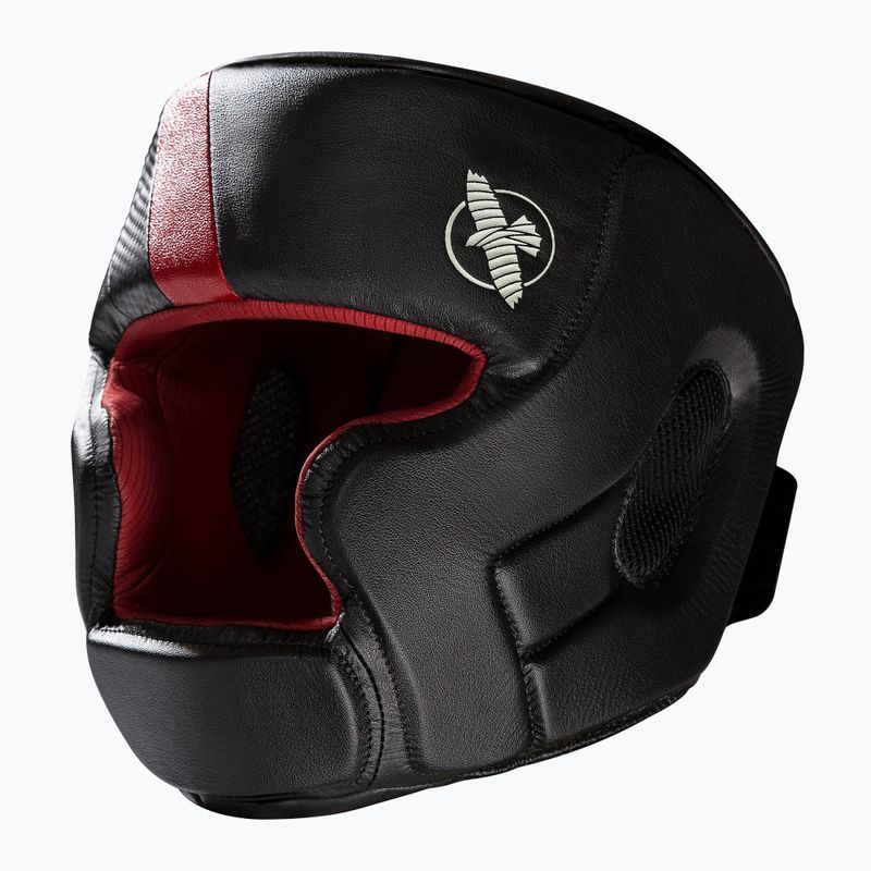 Hayabusa T3 Headgear κράνος πυγμαχίας μαύρο/κόκκινο 2