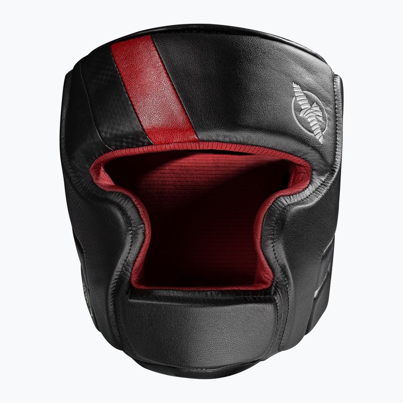 Hayabusa T3 Headgear κράνος πυγμαχίας μαύρο/κόκκινο 3