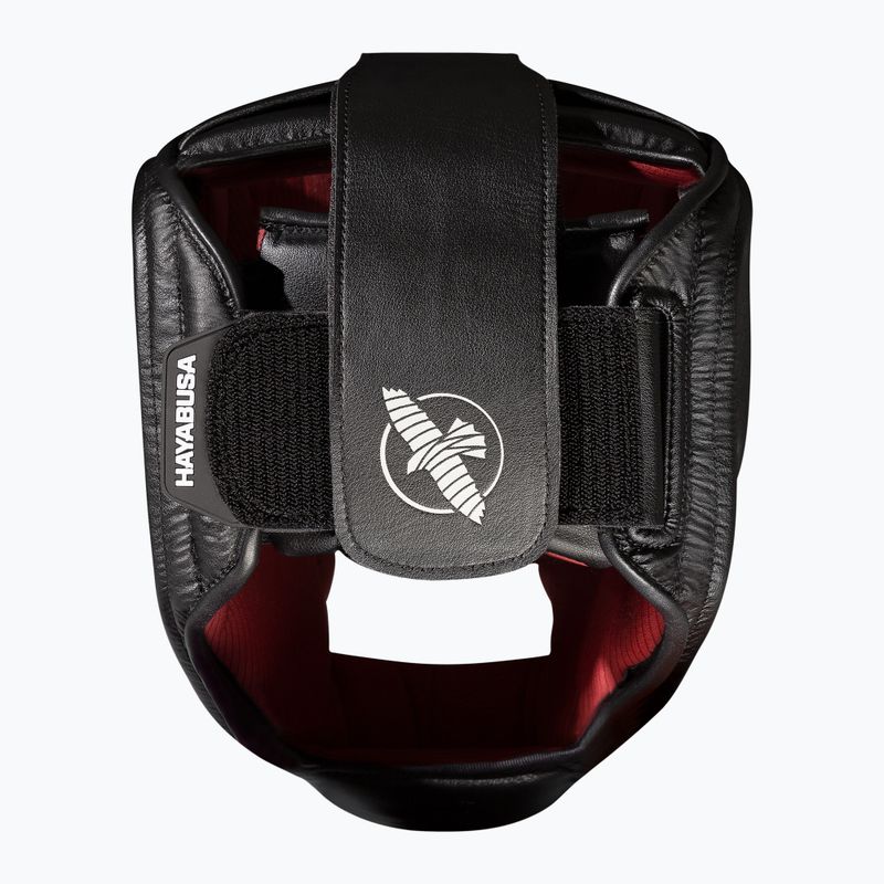 Hayabusa T3 Headgear κράνος πυγμαχίας μαύρο/κόκκινο 4