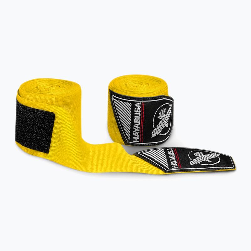 Hayabusa Perfect Stretch Boxing Handwraps 450 cm κίτρινο 2